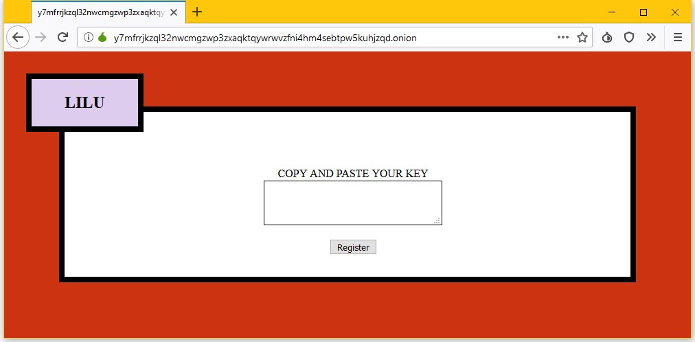 Ransomware portal