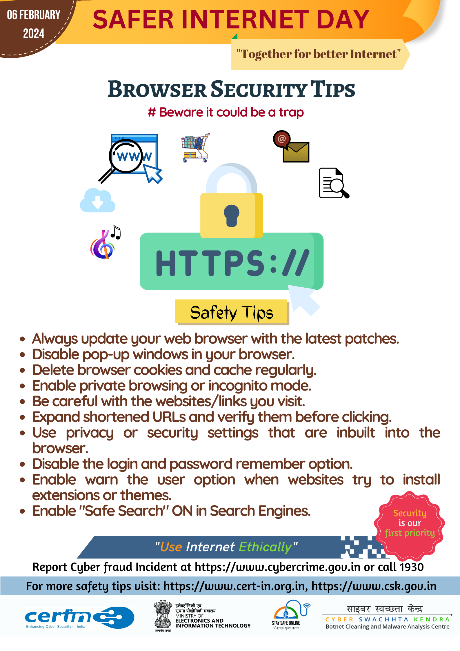 Safe Internet Poster 2025 2