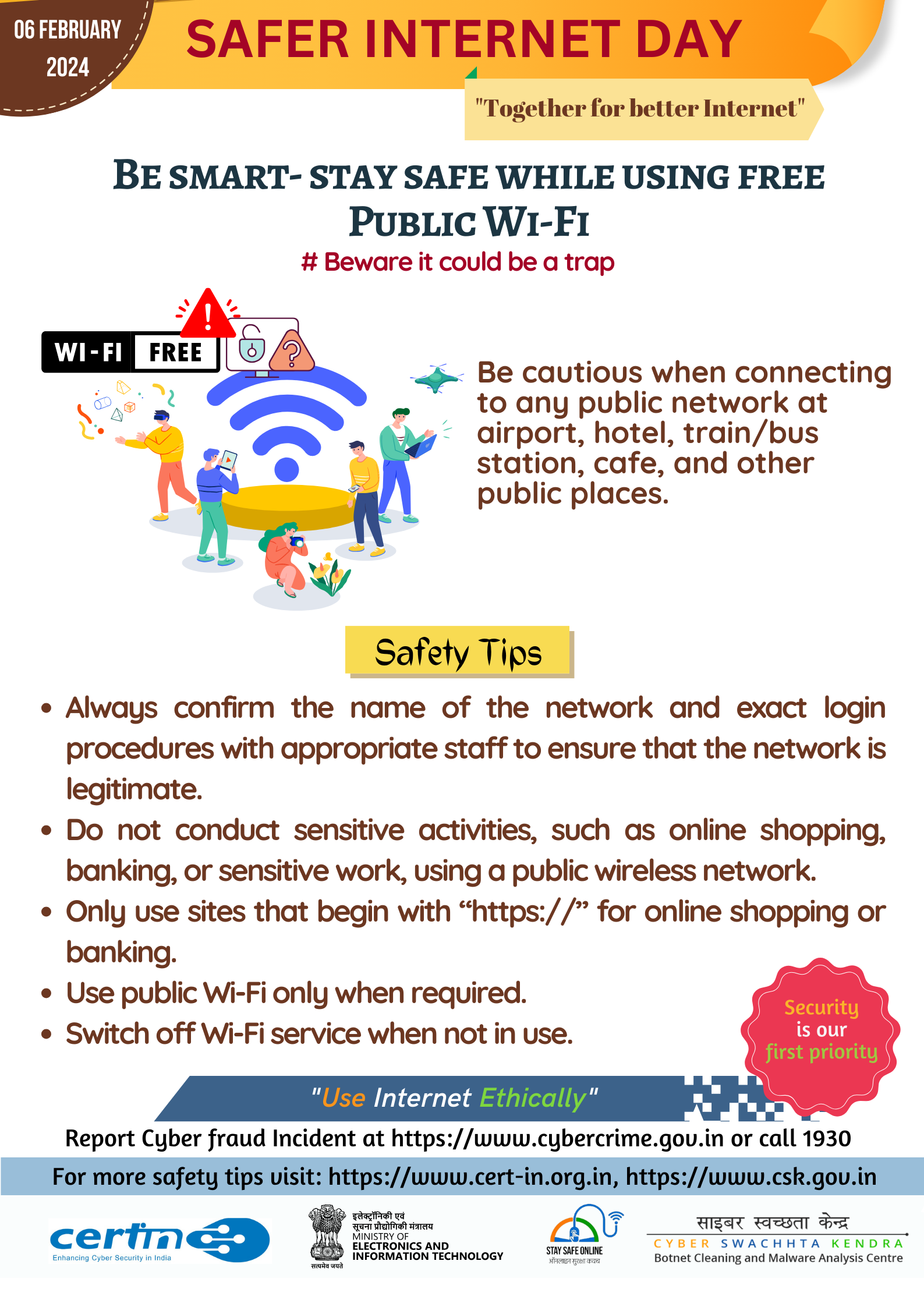 Safe Internet Poster 2025 3