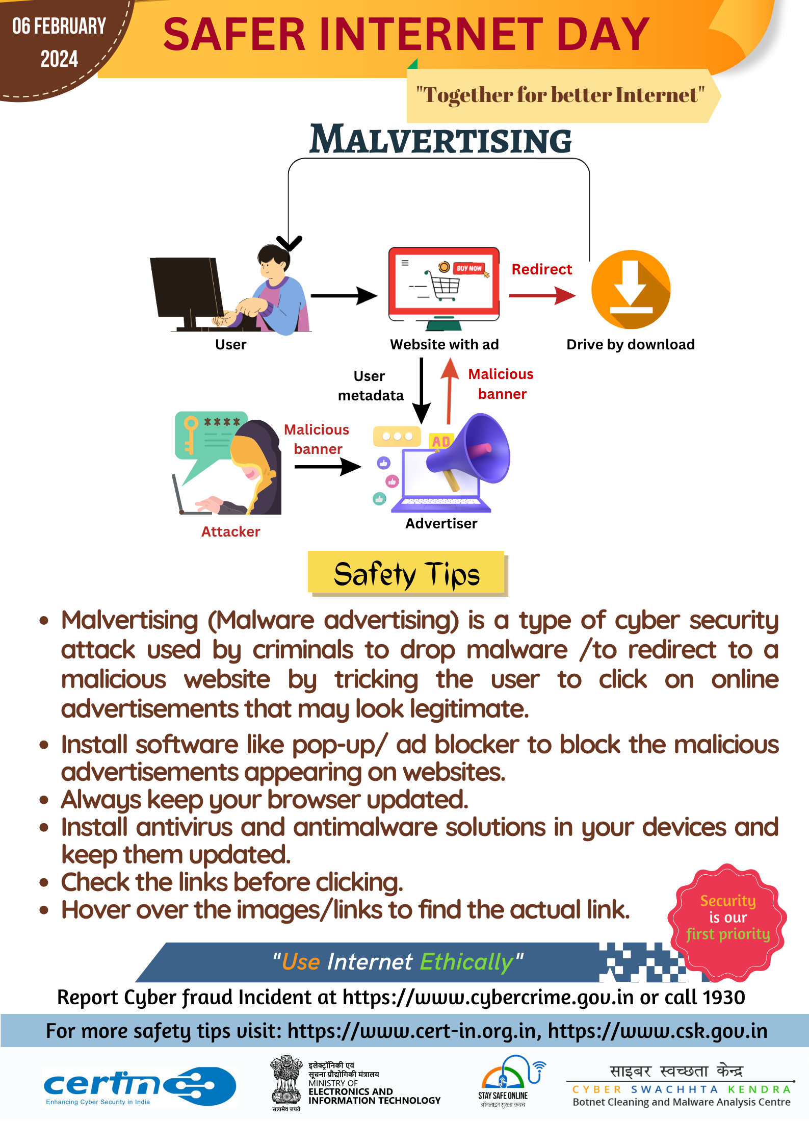 Safe Internet Poster 2025 3