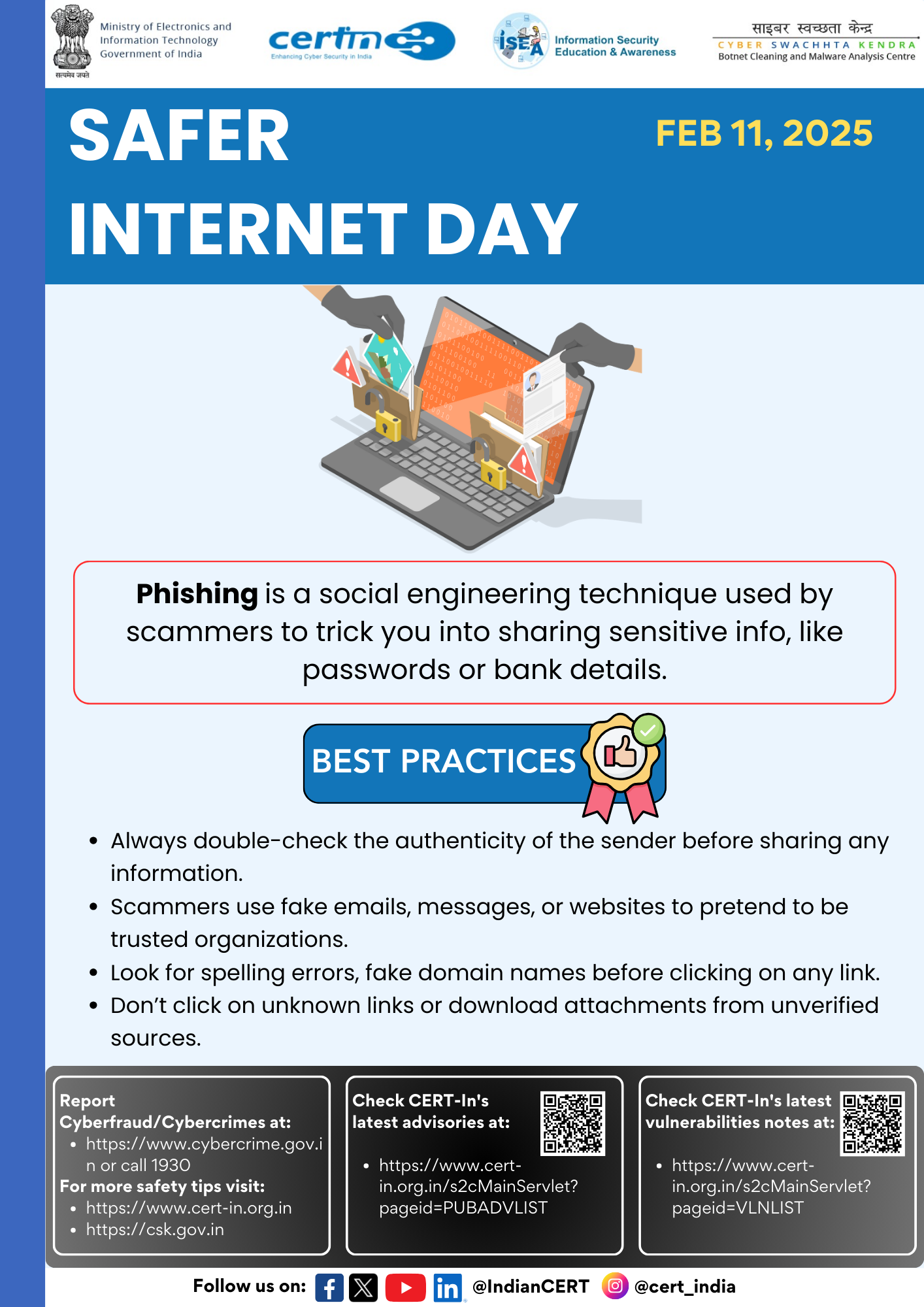 Safe Internet Poster 2025 1